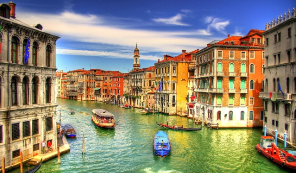 Venedig kort