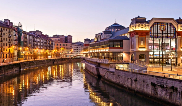 La vieille ville de Bilbao