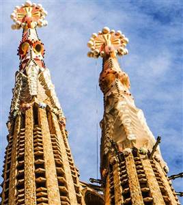 La Sagrada Familia + Audio-guide + Tårne La Sagrada Familia + Audio-guide + Tårne