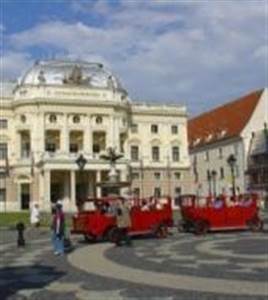 Tour de la vieille ville dans la voiture d’antan