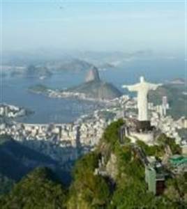 Corcovado mit Christus Statue Corcovado mit Christus Statue