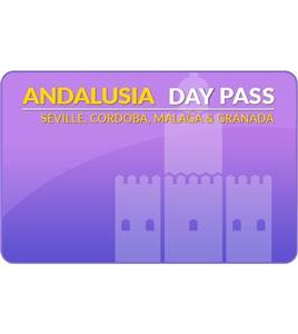 Andalusia Day Pass per Siviglia/Cordoba/Malaga/Granada Andalusia Day Pass per Siviglia/Cordoba/Malaga/Granada