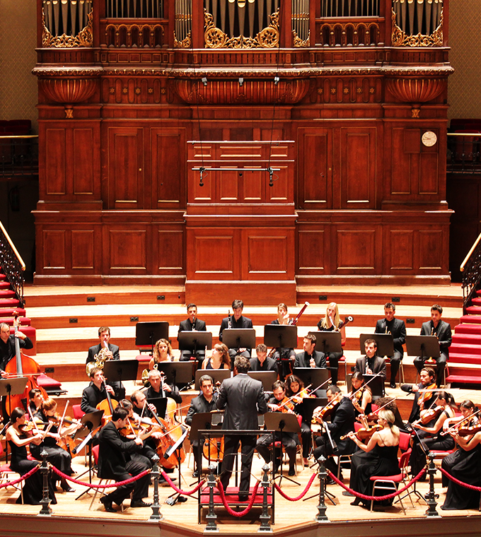 Evening concert in the Main Hall of Concertgebouw Evening concert in the Main Hall of Concertgebouw