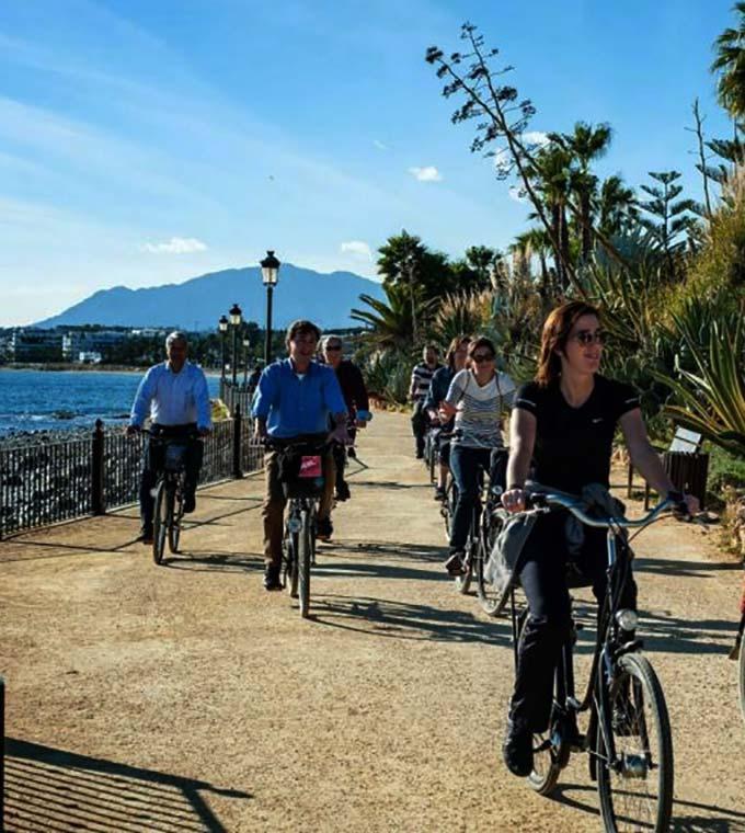 Tour de bicicleta pelos destaques de Málaga Tour de bicicleta pelos destaques de Málaga