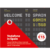 כרטיס סים Vodafone כרטיס סים Vodafone