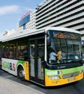 AEROBUS: Lufthavnsbussen i Lissabon AEROBUS: Lufthavnsbussen i Lissabon