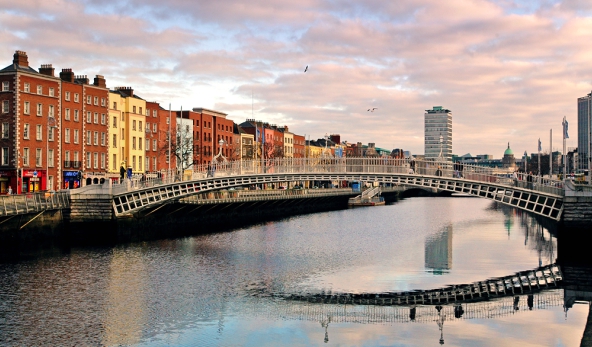 De prachtige stad Dublin