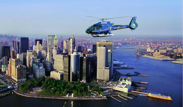 自由女神直升机观光 - 纽约，纽约