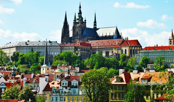 Le château de Prague en détails