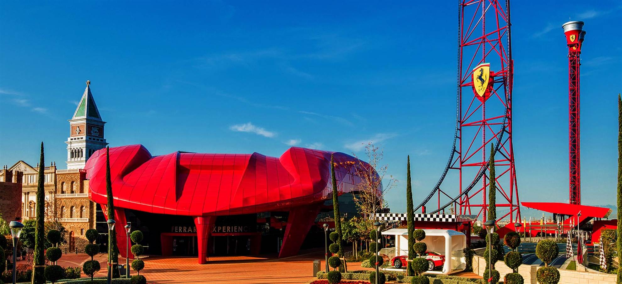 Ferrari land карта