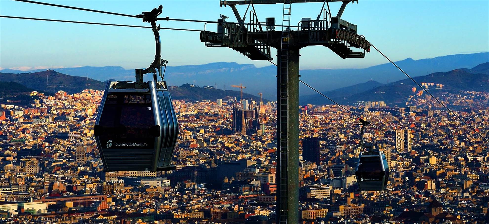 Cable Car Barcelona - Teleferic De Montjuic