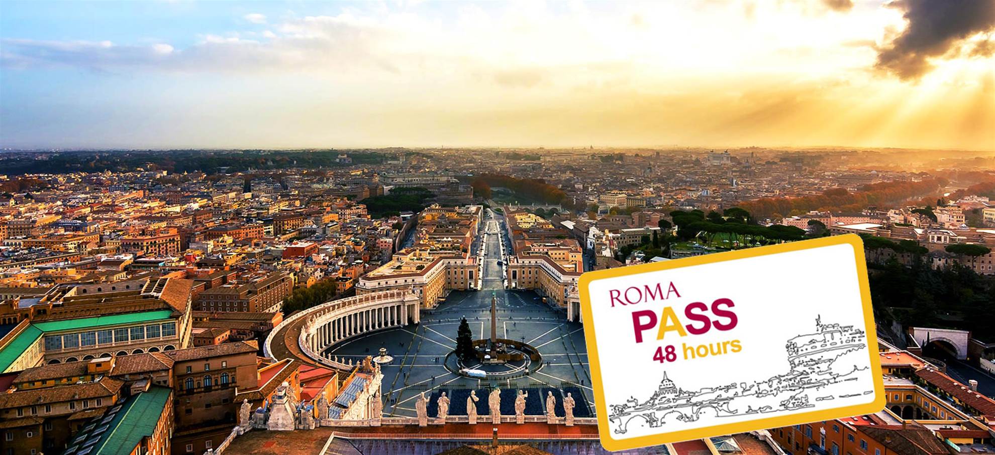 /rome/classificaties/kortingskaarten/roma-pass-48h/rome-pass-header-48h-1553181549.jpg Roma Pass 48u (Optioneel St. Pieter Skip the line tickets)