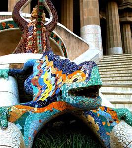 Ticket Park Güell & Hop on Hop off Bus