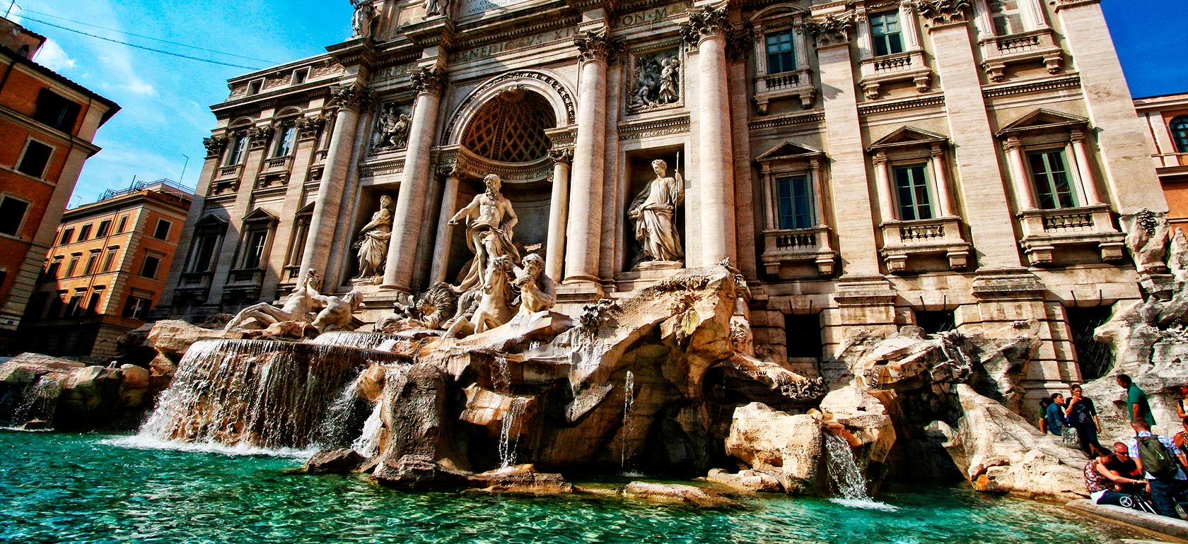 Pantheon, trevi kút és barokk róma
